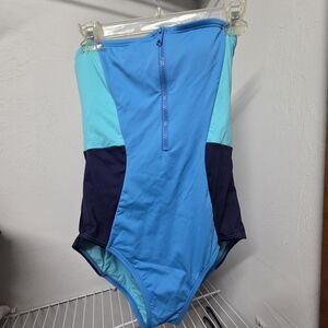 DKNY Aqua and Blue Swimwear